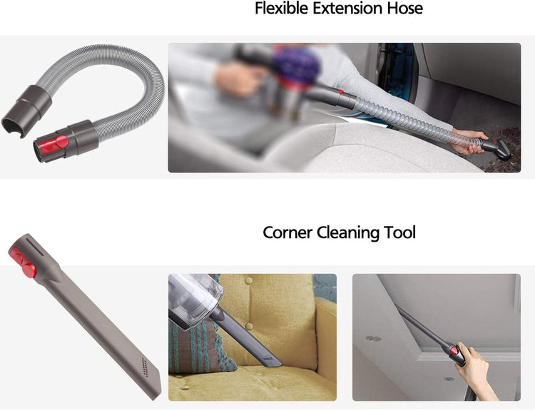Attachment Kit for Dyson Gen 5 Gen5 V15 V12 V8 V11 V10 V7 Absolute Detect Cordless Stick Animal Outsize Cyclones Vacuum Cleaner Accessories Bundle Replacement Brush Tools
