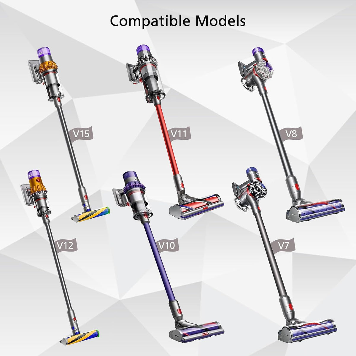 Attachment Kit for Dyson Gen 5 Gen5 V15 V12 V8 V11 V10 V7 Absolute Detect Cordless Stick Animal Outsize Cyclones Vacuum Cleaner Accessories Bundle Replacement Brush Tools