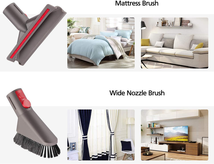 Attachment Kit for Dyson Gen 5 Gen5 V15 V12 V8 V11 V10 V7 Absolute Detect Cordless Stick Animal Outsize Cyclones Vacuum Cleaner Accessories Bundle Replacement Brush Tools